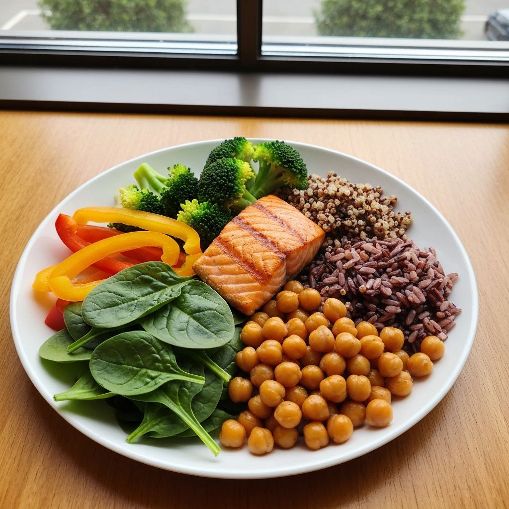 Balansiran obrok sa povrćem i žitaricama